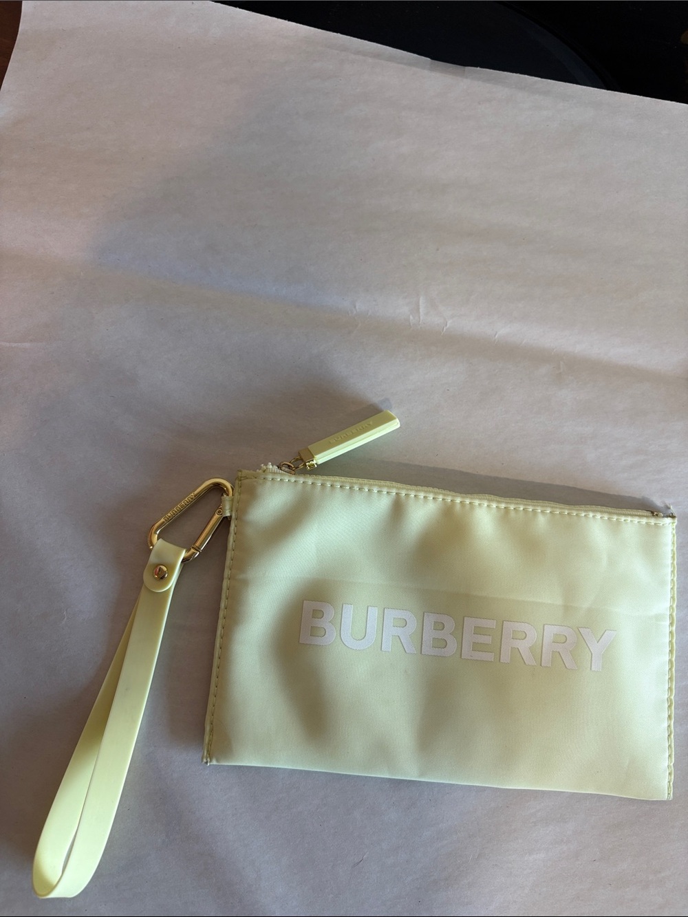 Authentic Burberry Neon Wristlet